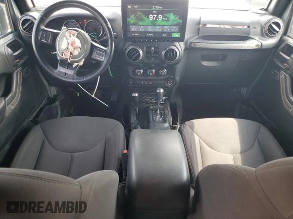 2018 Jeep Wrangler JK Unlimited Sport S with VIN 1C4HJWDG8JL925782, listed as a Copart auction lot 65468664 with 68,075 mi miles and Salvage Title. Bid and sale history available at carsss.com. Image 8.