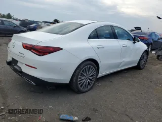 2022 Mercedes-Benz CLA 250 with VIN W1K5J4HB5NN300911, listed as a Copart auction lot 75442233 with 3,595 mi miles and . Bid and sale history available at DreamBid. Image 3.