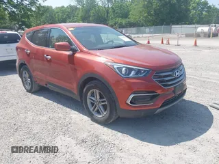 2017 Hyundai Santa Fe 2.4L z VIN 5XYZT3LB6HG498448, wystawiony jako IAAI lot #42402495 z przebiegiem 113 472 mil mil oraz . Historia ofert i sprzedaży dostępna na DreamBid. Obrazek 1.