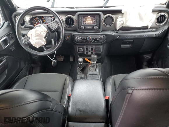 2020 Jeep Wrangler Unlimited Sport S z VIN 1C4HJXDN7LW286915, wystawiony jako Copart lot #51834275 z przebiegiem 33 129 mil mil oraz Szkoda całkowita • Salvage title. Historia ofert i sprzedaży dostępna na DreamBid. Obrazek 8.