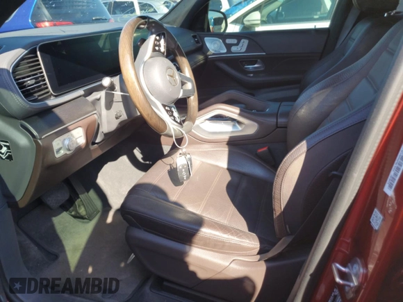2020 Mercedes-Benz GLS 450 with VIN 4JGFF5KE4LA209928, listed as a Copart auction lot 73763054 with Not Provided miles and Non Repairable. Bid and sale history available at DreamBid. Image 7.