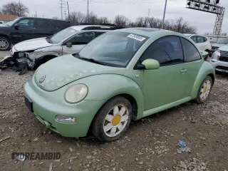 2001 Volkswagen Beetle GLS с VIN 3VWCS21C81M424405, выставлен на аукционе Copart как лот 47349045 с пробегом 93 716 миль миль и Списание • Salvage title. История ставок и продаж доступна на DreamBid. Изображение 1.