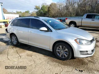 2016 Volkswagen Golf SportWagen TSI S with VIN 3VWC17AU2GM508088, listed as a Copart auction lot 85975844 with 60,986 mi miles and Salvage Title. Bid and sale history available at carsss.com. Image 4.