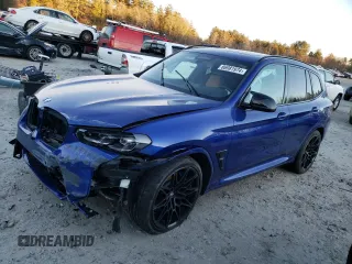 2024 BMW X3 M with VIN 5YM13EC0XR9W08046, listed as a Copart auction lot 86981974 with 8,178 mi miles and Salvage Title. Bid and sale history available at carsss.com. Image 1.