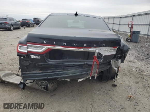 2019 Lincoln Continental Select with VIN 1LN6L9TK3K5606638, listed as a Copart auction lot 43743855 with 117,400 mi miles and Salvage Title. Bid and sale history available at carsss.com. Image 6.