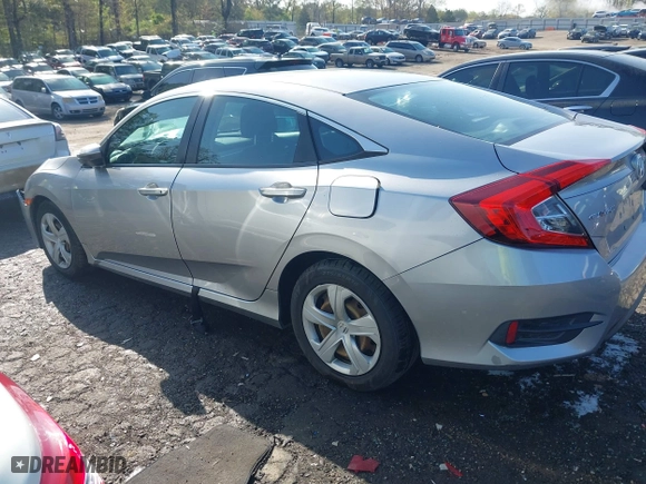 2016 Honda Civic Sedan LX with VIN 19XFC2F53GE051154, listed as a IAAI auction lot 41921524 with 101,979 mi miles. Bid and sale history available at carsss.com. Image 14.