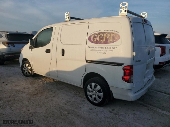 2015 Nissan NV200 S with VIN 3N6CM0KNXFK697153, listed as a Copart auction lot 75116524 with 171,577 mi miles and Salvage Title. Bid and sale history available at carsss.com. Image 2.