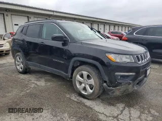 2018 Jeep Compass Altitude with VIN 3C4NJDBB7JT355356, listed as a Copart auction lot 60086775 with 88,790 mi miles and Salvage title. Bid and sale history available at DreamBid. Image 4.