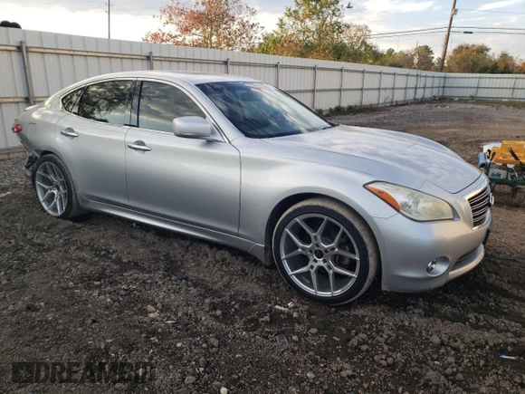 2012 Infiniti M37 with VIN JN1BY1AP7CM333444, listed as a Copart auction lot 83711914 with 162,277 mi miles and Salvage Title. Bid and sale history available at carsss.com. Image 4.