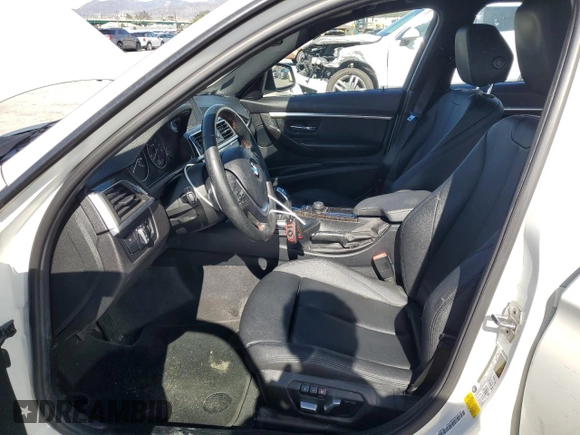 2016 BMW 3 Series 328i with VIN WBA8E9C55GK644654, listed as a Copart auction lot 48435345 with 185,277 mi miles and Salvage Title. Bid and sale history available at DreamBid. Image 7.
