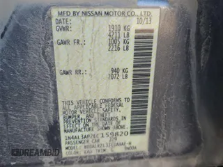2014 Nissan Altima 2.5 SV with VIN 1N4AL3AP2EC159820, listed as a Copart auction lot 43236025 with 151,851 mi miles and Salvage Title. Bid and sale history available at carsss.com. Image 12.