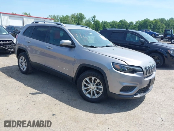 2020 Jeep Cherokee Latitude with VIN 1C4PJMCB6LD585177, listed as a IAAI auction lot 42589679 with 29,075 mi miles and . Bid and sale history available at DreamBid. Image 1.