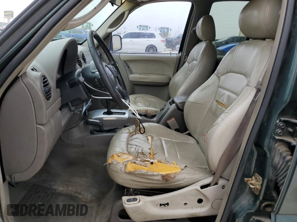 2002 Jeep Liberty Limited with VIN 1J8GL58K12W148983, listed as a Copart auction lot 47574795 with 189,337 mi miles and Clean title. Bid and sale history available at DreamBid. Image 7.