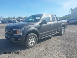 2019 Ford F-150 XL with VIN 1FTEX1EP1KKC64106, listed as a IAAI auction lot 42161813 with 127,387 mi miles. Bid and sale history available at carsss.com. Image 17.
