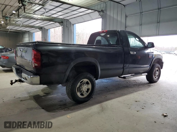 2007 Dodge Ram 2500 ST with VIN 3D7KS26D47G725525, listed as a Copart auction lot 83011754 with 109,447 mi miles and Clean Title. Bid and sale history available at carsss.com. Image 3.