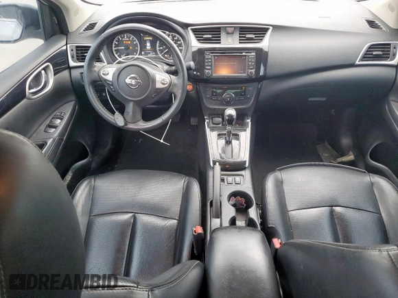 2017 Nissan Sentra S with VIN 3N1AB7AP3HY221244, listed as a Copart auction lot 62155795 with 166,926 mi miles and Salvage title. Bid and sale history available at DreamBid. Image 8.