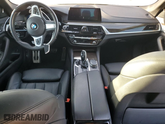 2020 BMW 5 Series 530i with VIN WBAJR3C09LCD74424, listed as a Copart auction lot 47657575 with Not provided miles and Salvage title. Bid and sale history available at DreamBid. Image 8.