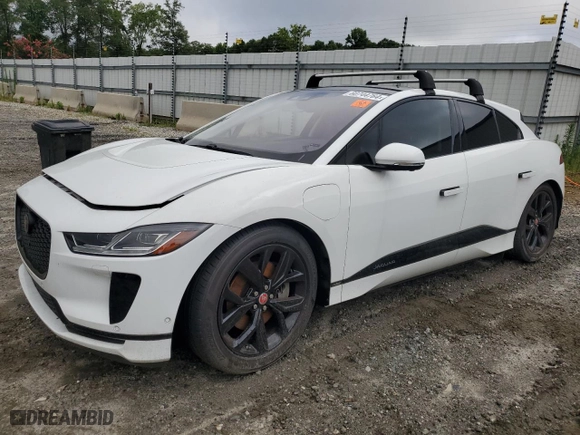 2019 Jaguar I-PACE HSE with VIN SADHD2S12K1F66352, listed as a Copart auction lot 60744764 with 0 mi miles and Salvage Title. Bid and sale history available at carsss.com. Image 1.