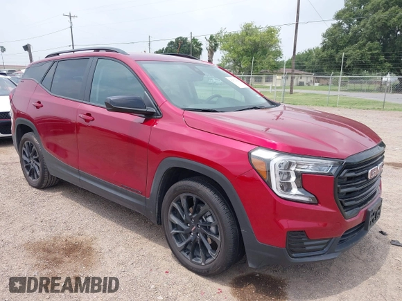 2024 GMC Terrain SLE with VIN 3GKALMEG8RL325427, listed as a IAAI auction lot 42172623 with Not provided miles and . Bid and sale history available at DreamBid. Image 1.