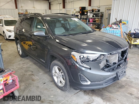 2018 GMC Terrain SLE with VIN 3GKALTEV7JL211075, listed as a Copart auction lot 53521465 with 145,062 mi miles and Clean Title. Bid and sale history available at carsss.com. Image 4.