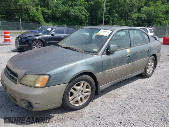 2002 Subaru Legacy Outback with VIN 4S3BE896127209841, listed as a IAAI auction lot 42494011 with 242,313 mi miles and . Bid and sale history available at DreamBid. Image 2.