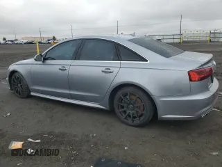 2016 Audi A6 Premium Plus with VIN WAUFGAFC2GN026557, listed as a Copart auction lot 47438275 with 119,730 mi miles and Salvage Title. Bid and sale history available at DreamBid. Image 2.
