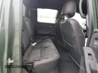 2023 Nissan Frontier SV with VIN 1N6ED1EKXPN663452, listed as a Copart auction lot 53535295 with 17,522 mi miles and Salvage title. Bid and sale history available at DreamBid. Image 10.