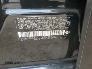 2024 Lexus IS 350 F Sport with VIN JTHGZ1B26R5077771, listed as a Copart auction lot 57396885 with 16,162 mi miles and Salvage title. Bid and sale history available at DreamBid. Image 13.