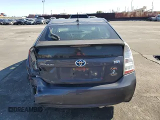 2011 Toyota Prius I with VIN JTDKN3DU8B1451523, listed as a Copart auction lot 50741945 with 160,698 mi miles and Salvage Title. Bid and sale history available at carsss.com. Image 6.