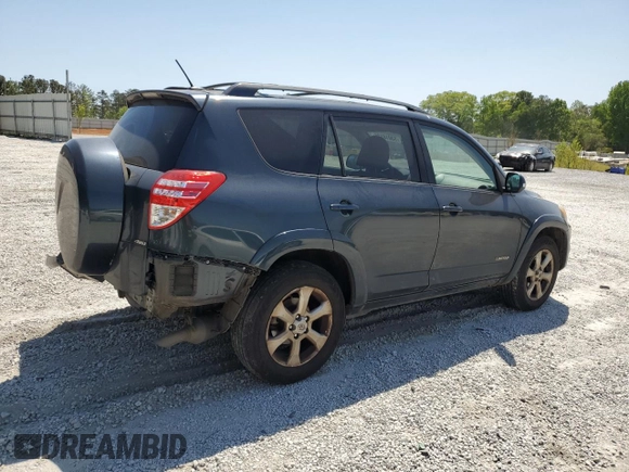 2010 Toyota RAV4 Ltd with VIN JTMDK4DV9A5097485, listed as a Copart auction lot 53018125 with 165,884 mi miles and Salvage Title. Bid and sale history available at carsss.com. Image 3.