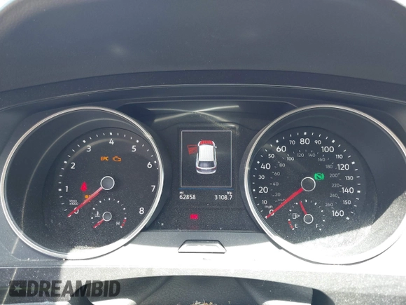 2018 Volkswagen Tiguan S with VIN 3VV1B7AX4JM043324, listed as a IAAI auction lot 42623550 with 62,858 mi miles and . Bid and sale history available at DreamBid. Image 7.