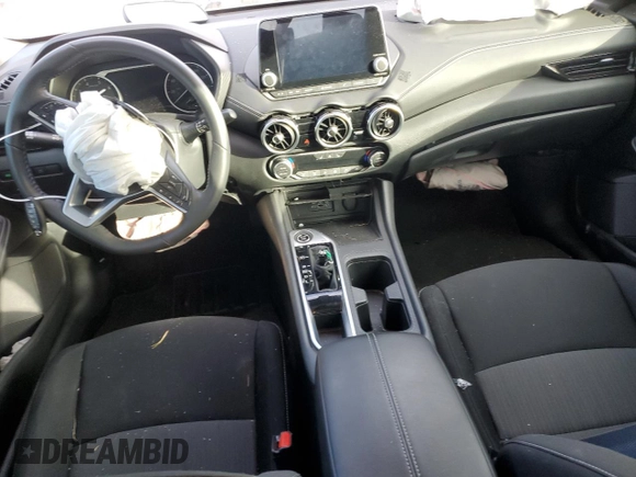 2023 Nissan Sentra SV with VIN 3N1AB8CV4PY323717, listed as a Copart auction lot 43829585 with 21,643 mi miles and Salvage Title. Bid and sale history available at carsss.com. Image 8.