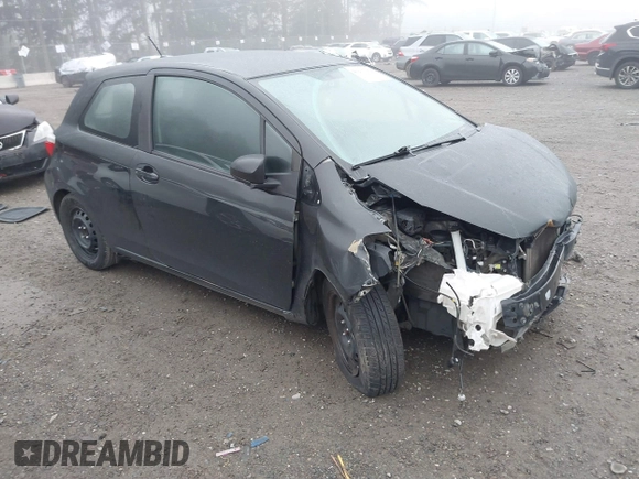 2014 Toyota Yaris L with VIN VNKJTUD30EA010981, listed as a IAAI auction lot 41275154 with 1 mi miles. Bid and sale history available at carsss.com. Image 1.