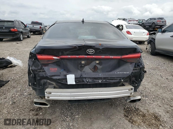 2019 Toyota Avalon XLE with VIN 4T1BZ1FB1KU003493, listed as a Copart auction lot 51059885 with 214,160 mi miles and Salvage Title. Bid and sale history available at carsss.com. Image 6.