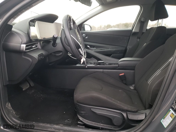 2023 Hyundai Elantra SEL with VIN KMHLS4AG6PU582131, listed as a Copart auction lot 47286055 with 26,829 mi miles and Salvage Title. Bid and sale history available at carsss.com. Image 7.