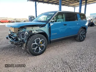 2023 Rivian R1S Launch Edition with VIN 7PDSGABL9PN007276, listed as a Copart auction lot 81242284 with 15,463 mi miles and Salvage Title. Bid and sale history available at carsss.com. Image 1.