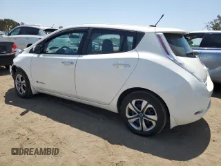 2013 Nissan LEAF SL with VIN 1N4AZ0CP2DC414815, listed as a Copart auction lot 60162715 with 81,919 mi miles and Salvage title. Bid and sale history available at DreamBid. Image 2.