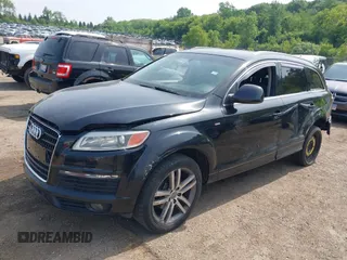 2007 Audi Q7 Premium Plus with VIN WA1EY74L97D030932, listed as a IAAI auction lot 42454256 with 110,871 mi miles and . Bid and sale history available at DreamBid. Image 2.