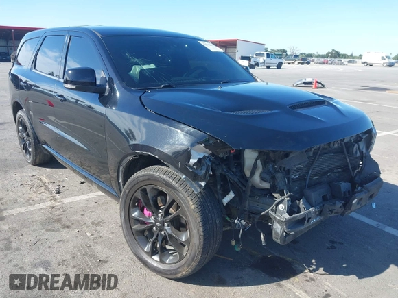 2020 Dodge Durango R/T with VIN 1C4SDHCT7LC285798, listed as a IAAI auction lot 42316447 with 86,344 mi miles and . Bid and sale history available at DreamBid. Image 1.