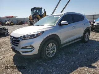 2018 Hyundai Tucson SEL z VIN KM8J33A42JU678186, wystawiony jako Copart lot #53638515 z przebiegiem 87 110 mil mil oraz Szkoda całkowita • Salvage title. Historia ofert i sprzedaży dostępna na DreamBid. Obrazek 1.