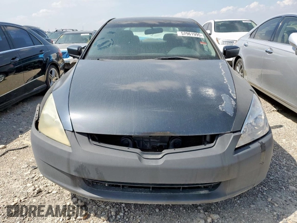 2005 Honda Accord LX with VIN 3HGCM56475G704595, listed as a Copart auction lot 57961995 with 227,667 mi miles and Salvage title. Bid and sale history available at DreamBid. Image 5.