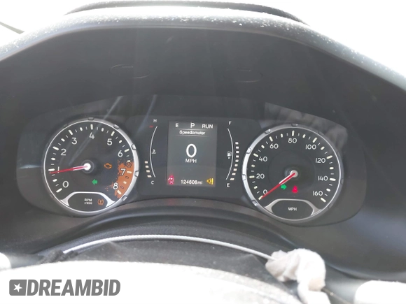 2016 Jeep Renegade Latitude with VIN ZACCJBBT1GPD65532, listed as a IAAI auction lot 41642242 with 124,608 mi miles. Bid and sale history available at carsss.com. Image 15.