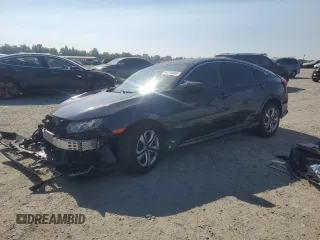 2017 Honda Civic LX with VIN 2HGFC2F51HH542488, listed as a Copart auction lot 64215385 with Not provided miles and Salvage title. Bid and sale history available at DreamBid. Image 1.