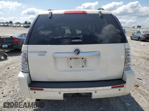 2007 Mercury Mountaineer Premier with VIN 4M2EU38E47UJ03494, listed as a Copart auction lot 66306274 with 220,250 mi miles and Salvage title. Bid and sale history available at DreamBid. Image 6.