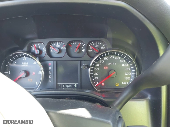 2018 Chevrolet Silverado 1500 Work Truck with VIN 1GCNCNEH4JZ378618, listed as a IAAI auction lot 40790011 with 57,933 mi miles. Bid and sale history available at carsss.com. Image 7.
