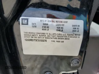 2007 Cadillac CTS with VIN 1G6DM57TX70150276, listed as a Copart auction lot 59890964 with 136,354 mi miles and Salvage Title. Bid and sale history available at carsss.com. Image 14.