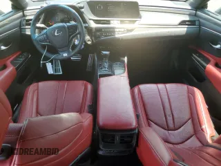2020 Lexus ES 350 F Sport with VIN 58AGZ1B17LU059094, listed as a Copart auction lot 61408215 with 107,194 mi miles and Salvage title. Bid and sale history available at DreamBid. Image 8.