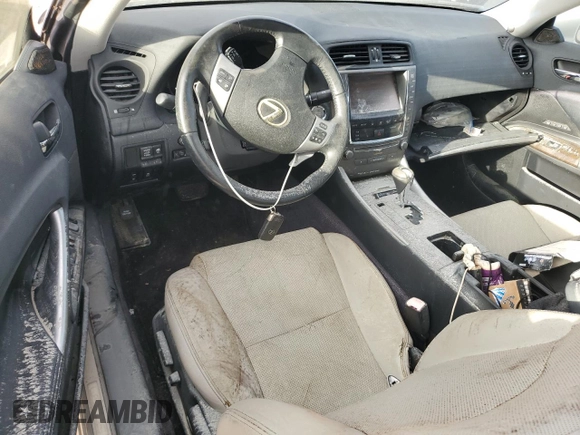 2014 Lexus IS 250 C with VIN JTHFF2C25E2529794, listed as a Copart auction lot 78642364 with Not provided miles and Non repairable. Bid and sale history available at DreamBid. Image 8.