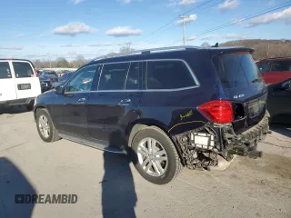 2016 Mercedes-Benz GL with VIN 4JGDF6EE7GA700816, listed as a Copart auction lot 41522315 with 126,240 mi miles and Salvage Title. Bid and sale history available at carsss.com. Image 2.