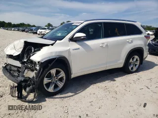 2016 Toyota Highlander Limited with VIN 5TDDCRFH6GS014938, listed as a Copart auction lot 61283725 with 122,063 mi miles and Salvage title. Bid and sale history available at DreamBid. Image 1.
